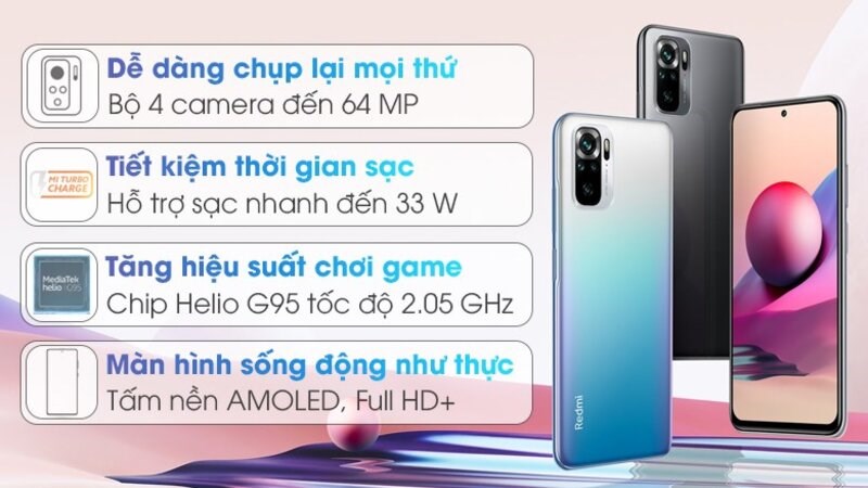 Xiaomi Redmi Note 10s sở hữu thông số hoàn mỹ ở mọi mặt Xiaomi Redmi Note 10s sở hữu thông số hoàn mỹ ở mọi mặt