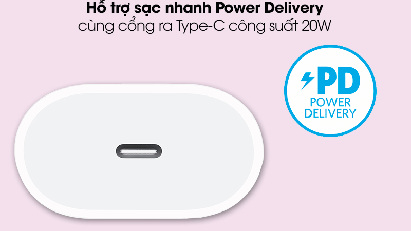 C&ocirc;ng nghệ sạc nhanh 20W