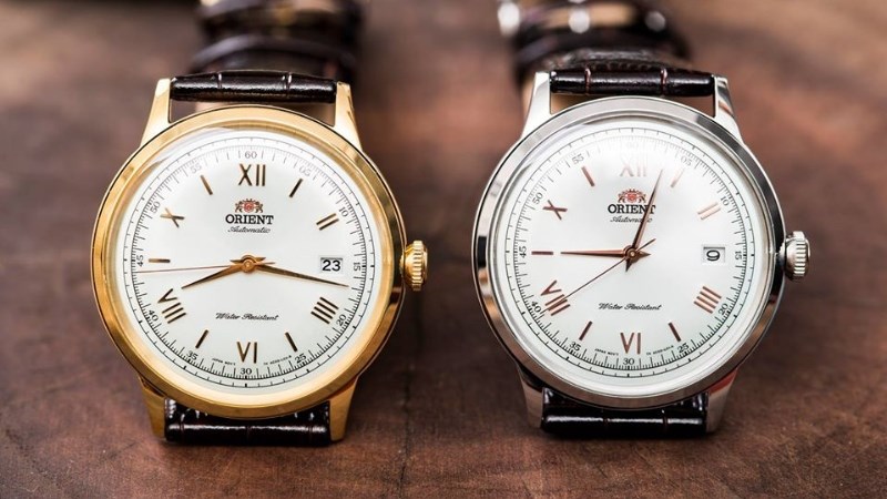 Orient Bambino gen 2 có cọc số La Mã và kim Alpha nhỏ gọn Orient Bambino gen 2 có cọc số La Mã và kim Alpha nhỏ gọn