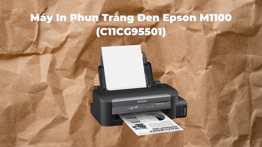Vỏ ngoài của máy in Epson được làm bằng nhựa cao cấp có độ bền cao Vỏ ngoài của máy in Epson được làm bằng nhựa cao cấp có độ bền cao