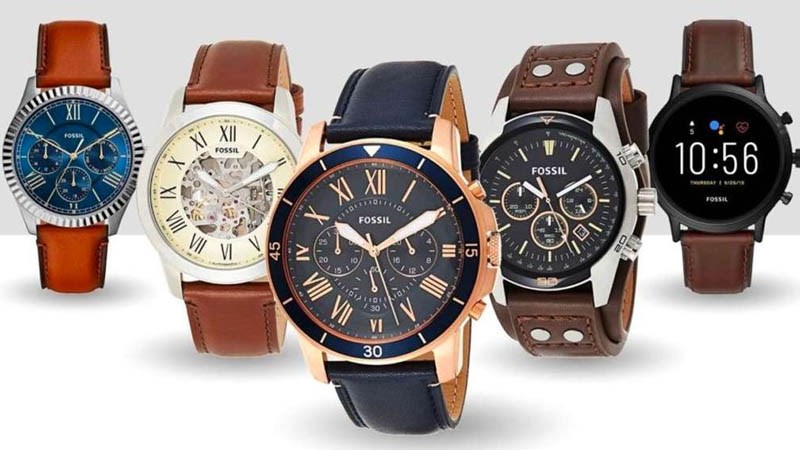 Đồng hồ Fossil nổi bật với c&aacute;c m&agrave;u sắc đa dạng