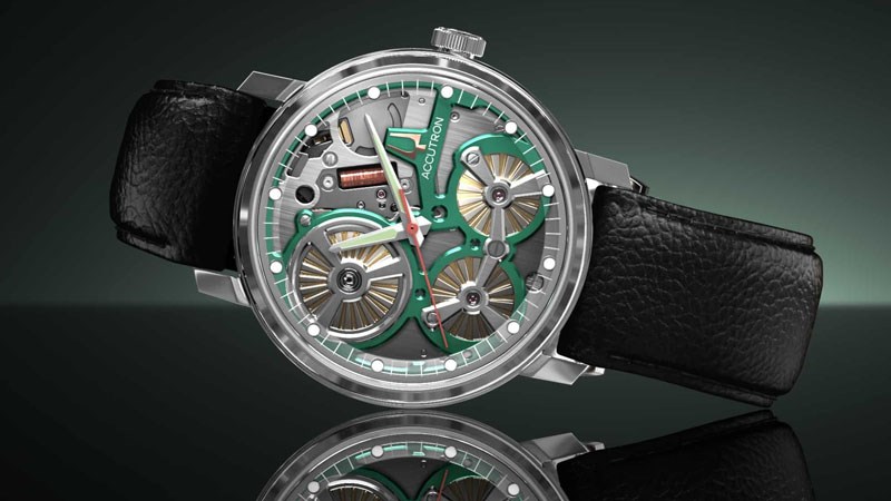 Đồng hồ Bulova Accutron Electrostatic kho&aacute;c l&ecirc;n m&igrave;nh niềm tự h&agrave;o của c&ocirc;ng nghệ khoa học