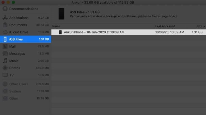 Bấm v&agrave;o file muốn x&oacute;a v&agrave; chọn Delete