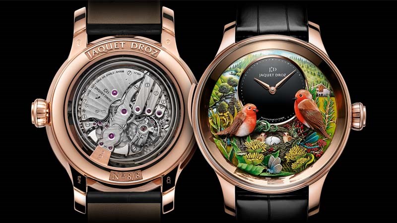 Đồng hồ Jaquet Droz Bird Repeater Fall of the Rhine