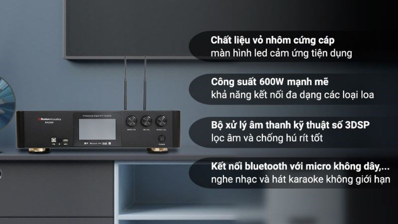 C&ocirc;ng nghệ kỹ thuật hiện đại, n&acirc;ng chất lượng &acirc;m thanh l&ecirc;n tầm cao mới