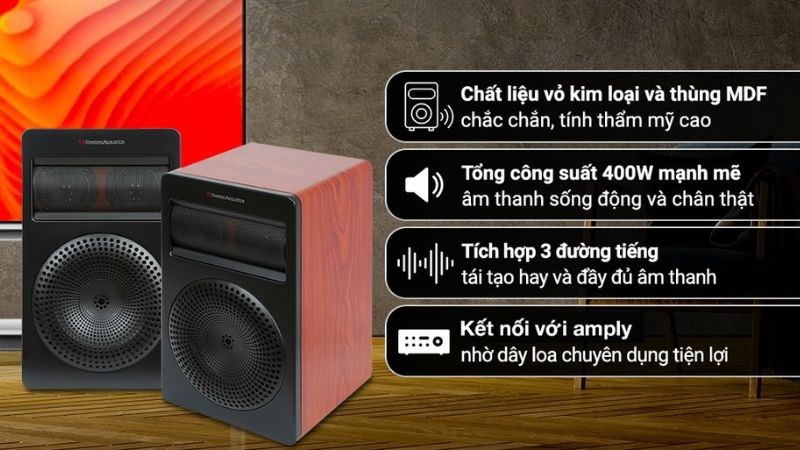 C&ocirc;ng suất mạnh mẽ, n&acirc;ng cao chất lượng &acirc;m thanh