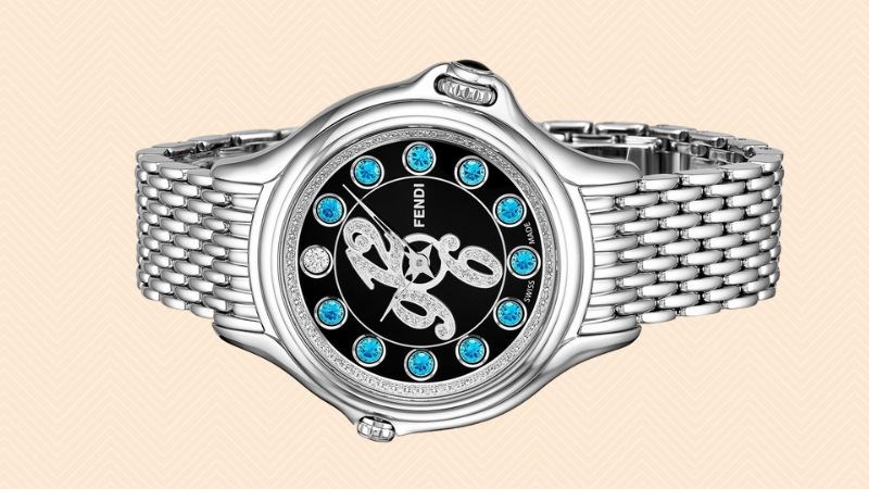 Mỗi sản phẩm đồng hồ của thương hiệu đình đám Fendi đều được tuyển chọn các nguyên vật liệu cao cấp Được tuyển chọn các nguyên vật liệu cao cấp