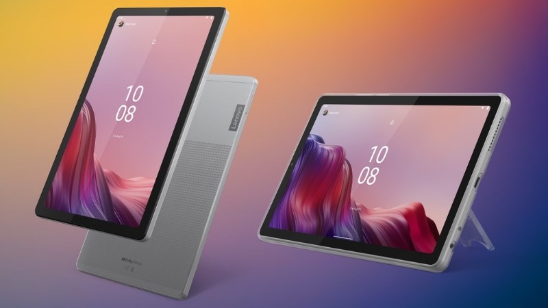 M&agrave;u sắc của Lenovo Tab M9 tươi trẻ c&ograve;n Lenovo Tab M8 th&igrave; sang trọng 