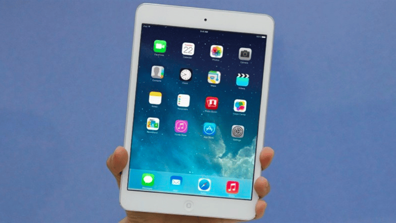 Kích thước iPad mini 2 cầm vừa lòng bàn tay