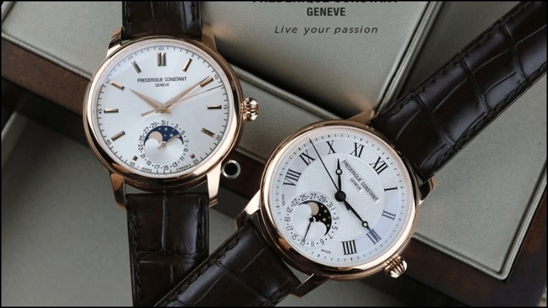 Frederique Constant - Thương hiệu đồng hồ với thiết kế tinh tế, đa dụng