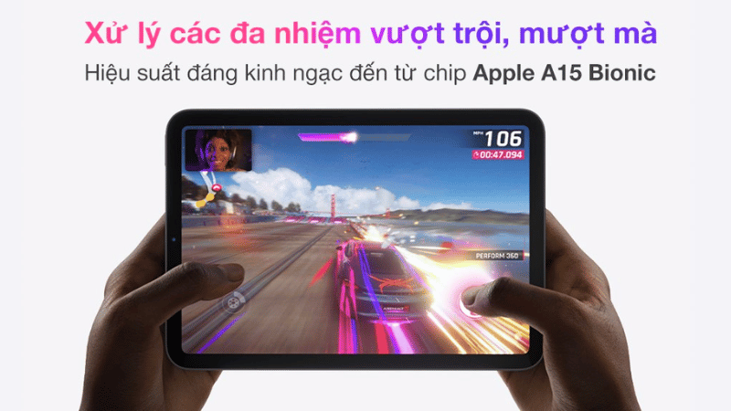 chip A15 Bionic siêu mạnh trên iPad mini 6 Chip A15 Bionic siêu mạnh trên iPad mini 6