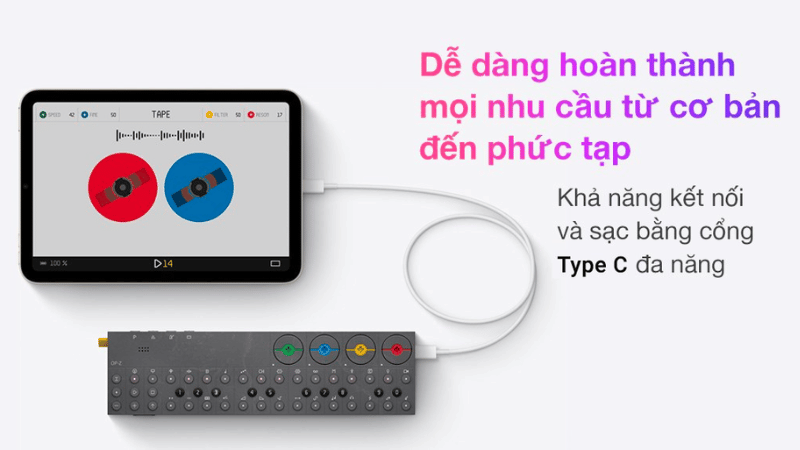 Cổng Type-C giúp tăng khả năng kết nối của iPad mini 6 Cổng Type-C giúp tăng khả năng kết nối của iPad mini 6