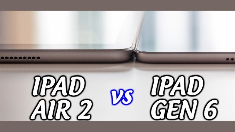 Dung lượng pin với chi&ecirc;́n thắng nghi&ecirc;ng hẳn v&ecirc;̀ iPad Gen 6