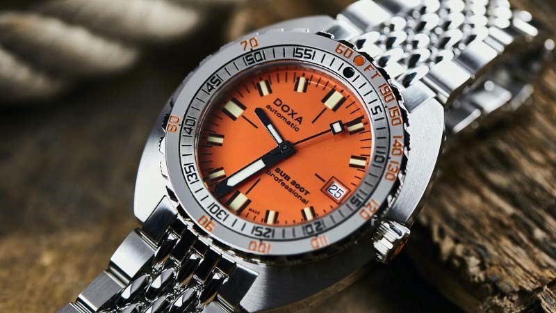 Đồng hồ Doxa chống nước tốt v&agrave; bền bỉ