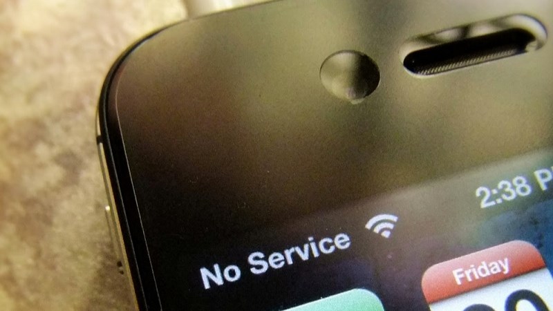 iPhone Lock không dò ra mạng dẫn đến tình trạng mất sóng