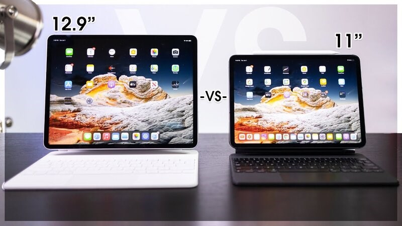 iPad 12.9 có kích thước lớn hơn khá nhiều so với iPad 11 iPad 12.9 có kích thước lớn hơn khá nhiều so với iPad 11