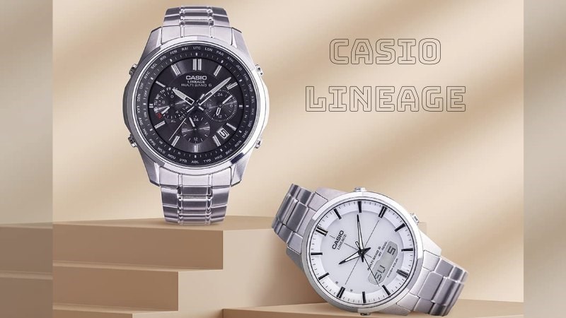 Đồng hồ Casio Lineage sử dụng năng lượng mặt trời giúp bảo vệ môi trường