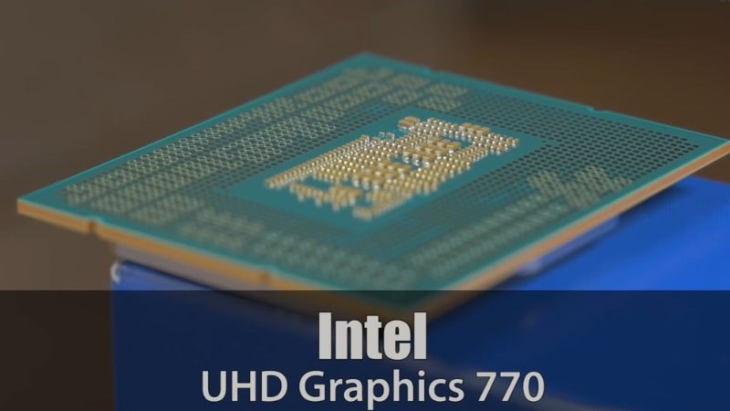 T&iacute;ch hợp card đồ họa UHD Intel 770 mang đến khả năng đồ họa cao