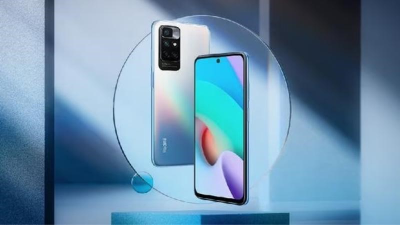 Redmi 10 được trang bị m&agrave;n h&igrave;nh Full HD+ với độ ph&acirc;n giải 1080 x 2400 pixels