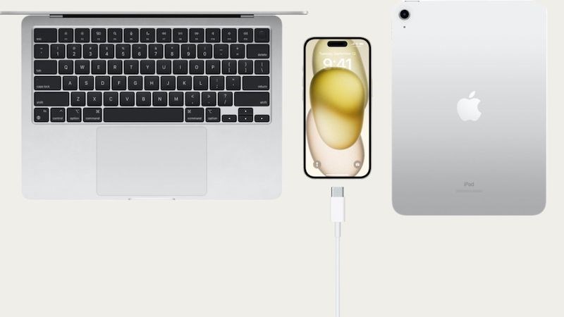 Chế độ sạc nhanh mới Type-C đ&atilde; c&oacute; tr&ecirc;n iPhone 15 Plus