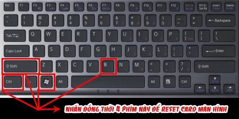 Khởi chạy lại card m&agrave;n h&igrave;nh để thiết bị mượt m&agrave; hơn