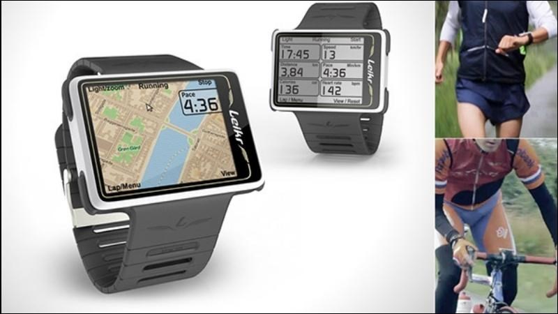 Leikr nổi tiếng với d&ograve;ng đồng hồ thể thao GPS