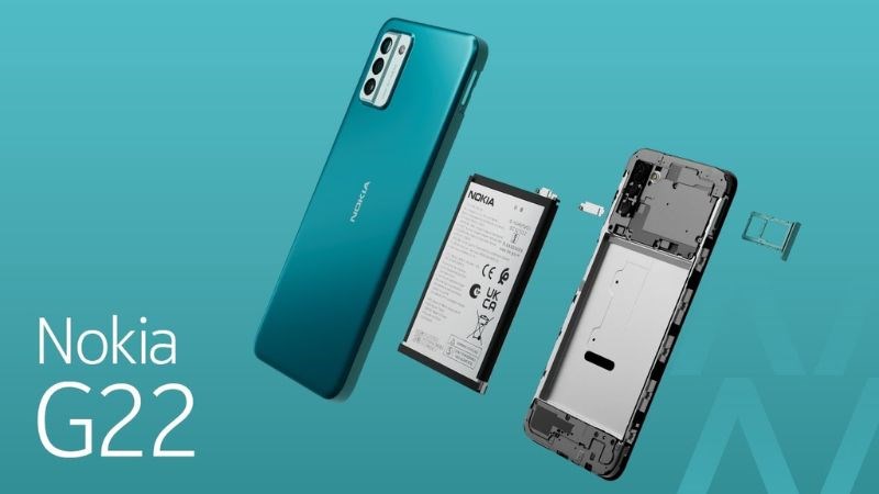 Vi&ecirc;̣c cho phép người dùng tự sửa chữa là đi&ecirc;̉m đáng chú ý tr&ecirc;n Nokia G22