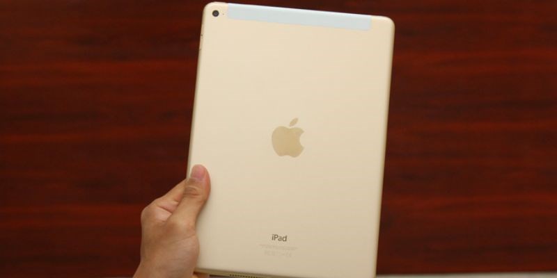 iPad Air 2 thiết kế nh&ocirc;m nguy&ecirc;n khối