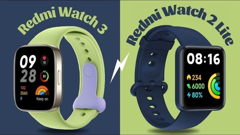 Màn hình với các chỉ s&ocirc;́ nhỉnh hơn nghi&ecirc;ng v&ecirc;̀ Redmi Watch 3