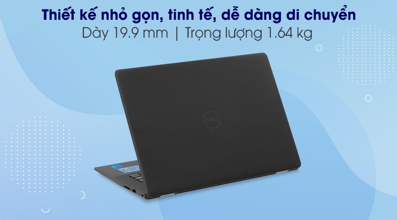 Laptop Dell Vostro 3400 được l&agrave;m từ chất liệu nhựa