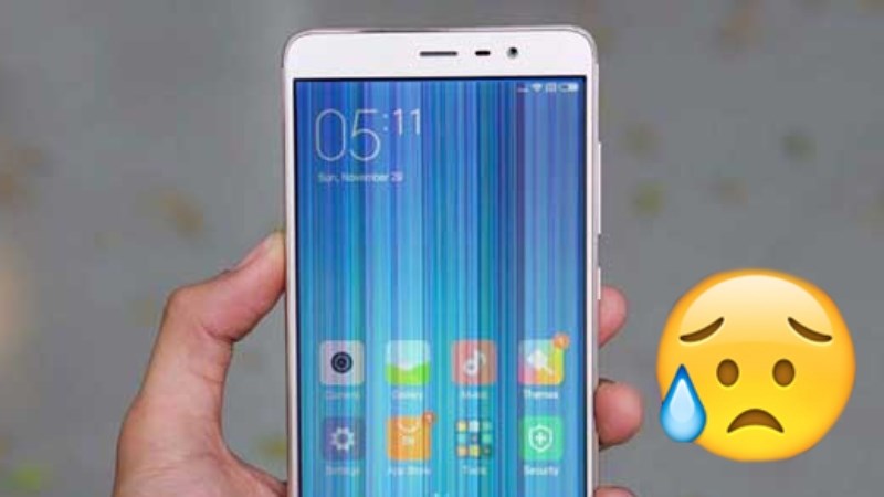 Lỗi do phần mềm sẽ khiến OPPO bị sọc ngang