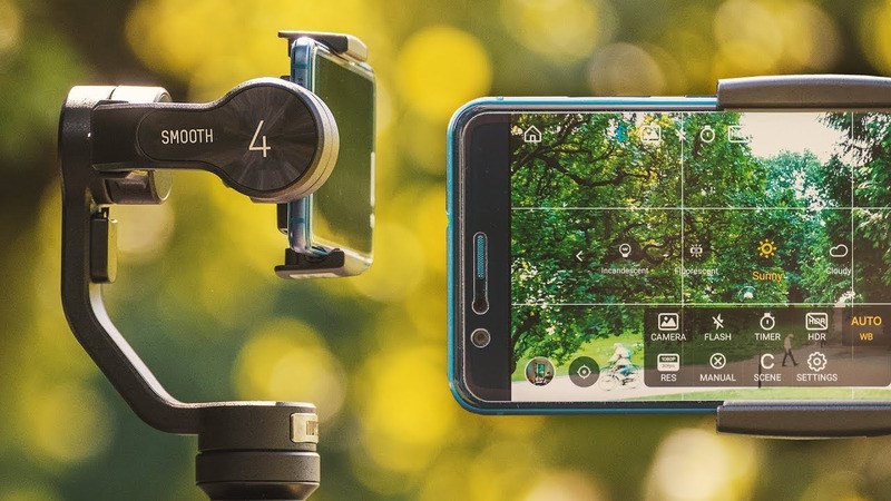 Các lựa chọn chế độ dành cho gimbal Zhiyun Smooth 4 Các lựa chọn chế độ dành cho gimbal Zhiyun Smooth 4