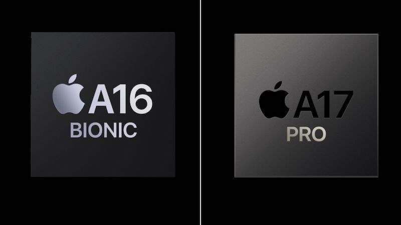 iPhone 15 Pro sở hữu c&ocirc;ng nghệ chip hiện đại hơn so với iPhone 15 Plus