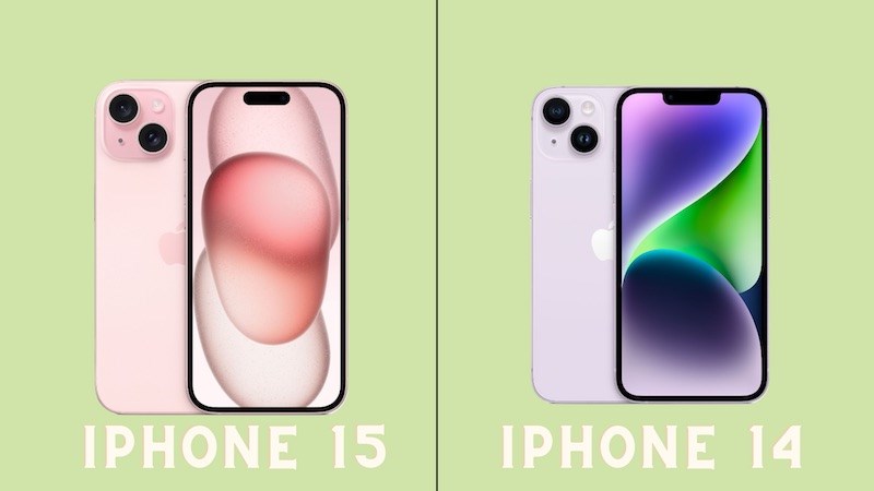 Khung viền bo tr&ograve;n v&agrave; mặt lưng k&iacute;nh mờ tr&ecirc;n iPhone 15