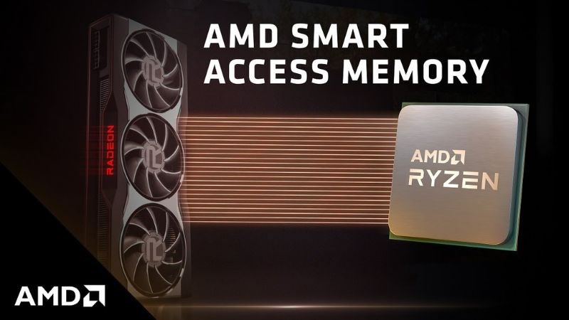 T&iacute;ch hợp c&ocirc;ng ngh&ecirc; AMD Smart Access Memory tăng hiệu suất tối đa