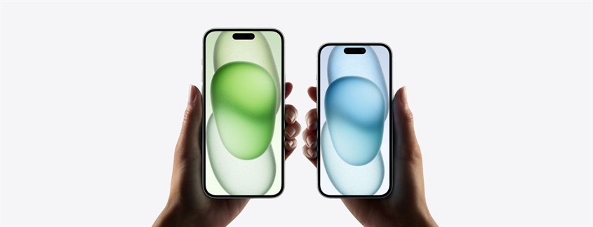 iPhone 15 và 15 Plus gây ấn tượng khi được chế tác từ nhôm chuẩn hàng không vũ trụ.