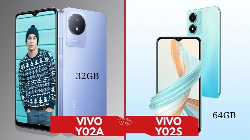 Vivo Y02s c&oacute; lựa chọn bộ nhớ cao hơn