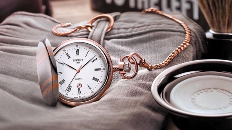 Ảnh minh họa đồng hồ bỏ túi của thợ săn - Savonnette/Hunter Pocket Watch