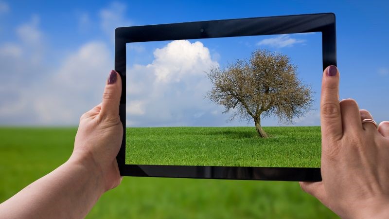 Tablet chụp ảnh, quay video rất ch&acirc;n thực v&agrave; lung linh