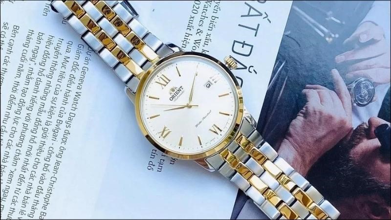 Dây đeo của Orient chính hãng thường được làm từ da hoặc kim loại Dây đeo của Orient chính hãng thường được làm từ da hoặc kim loại