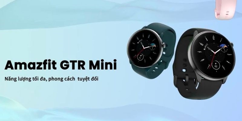 Đồng hồ th&ocirc;ng minh Amazfit GTR mini nổi bật trong ph&acirc;n kh&uacute;c tầm trung