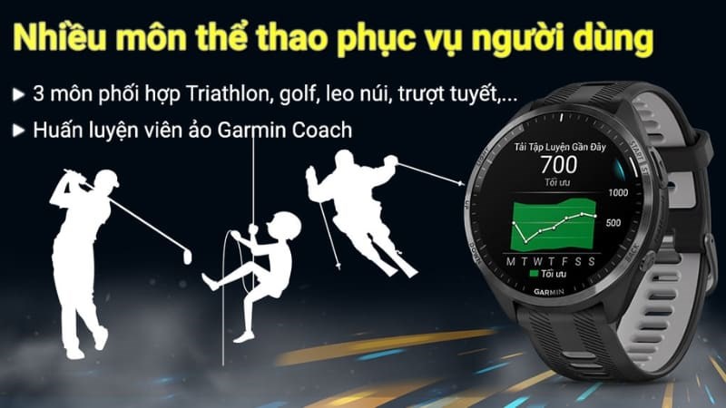 Cả hai đều được t&iacute;ch hợp c&aacute;c chế độ tập luyện cho nhiều m&ocirc;n thể thao