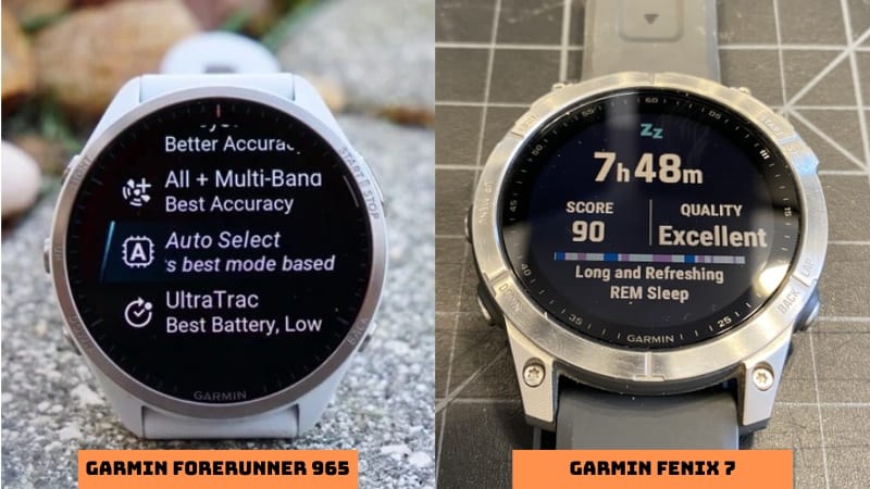 Forerunner 965 được trang bị m&agrave;n h&igrave;nh AMOLED