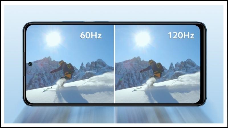 Tần số qu&eacute;t 120Hz mang đến trải nghiệm tốt hơn