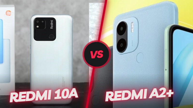 Redmi 10A chiếm ưu thế hơn về cả hiệu năng lẫn chất lượng chụp ảnh