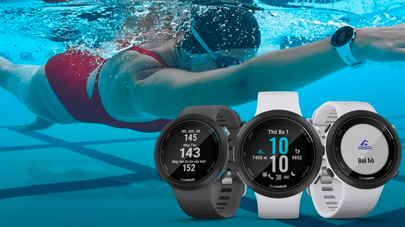 Khả năng chống nước 5ATM gi&uacute;p bơi lội, đi mưa dễ d&agrave;ng