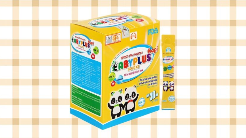 Siro Hapi VietNam Baby Plus giúp ăn ngon, bồi bổ sức khỏe 30 gói Siro Hapi VietNam Baby Plus giúp ăn ngon, bồi bổ sức khỏe 30 gói