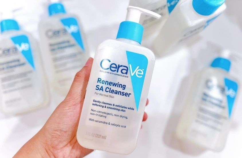 Sữa rửa mặt CeraVe Renewing Gentle Sa Cleaner