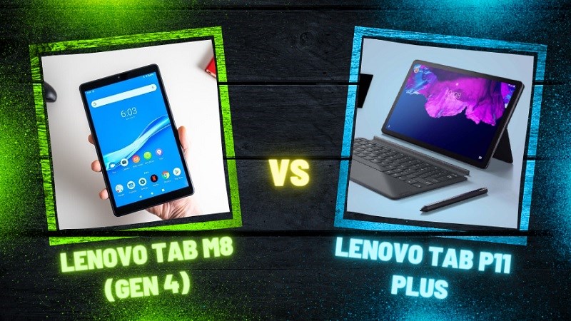 Lenovo Tab 11 Plus vượt trội hơn so với Lenovo Tab M8 (Gen 4) Lenovo Tab 11 Plus vượt trội hơn so với Lenovo Tab M8 (Gen 4)