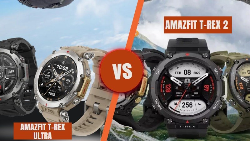 Mặt đồng hồ hình tròn hạn chế sự vướng víu Khung viền của 2 sản phẩm cũng có sự khác biệt